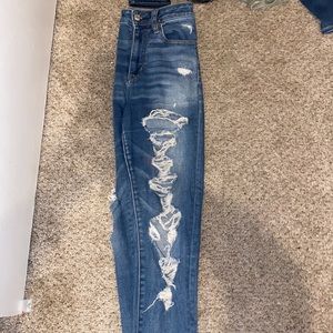 American Eagle Ripped skinny jeans
